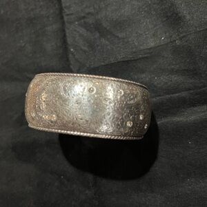 Brighton Silver Bracelet with Intricate Design